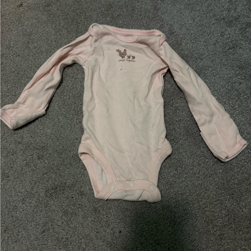 Pink Baby Onesie